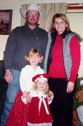 Mrs. McVey's family, Jeremy & Jaime, and children - Jailee & Jasee.