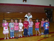 Mrs. McVey and her PM preschool PM class.