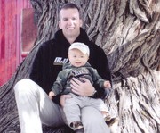 Cody and son Tregan Parr