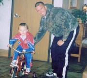 Cody and son Tregan Parr