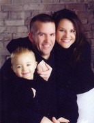 The Parr's - Cody and Traci with son Tregan. 