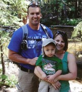 The Parr's - Cody and Traci with son Tregan. 