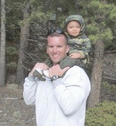Cody and son Tregan Parr